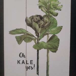 Home Wall Decor "Oh Kale yes!" Heather Myer